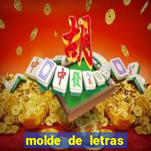 molde de letras feliz natal para imprimir